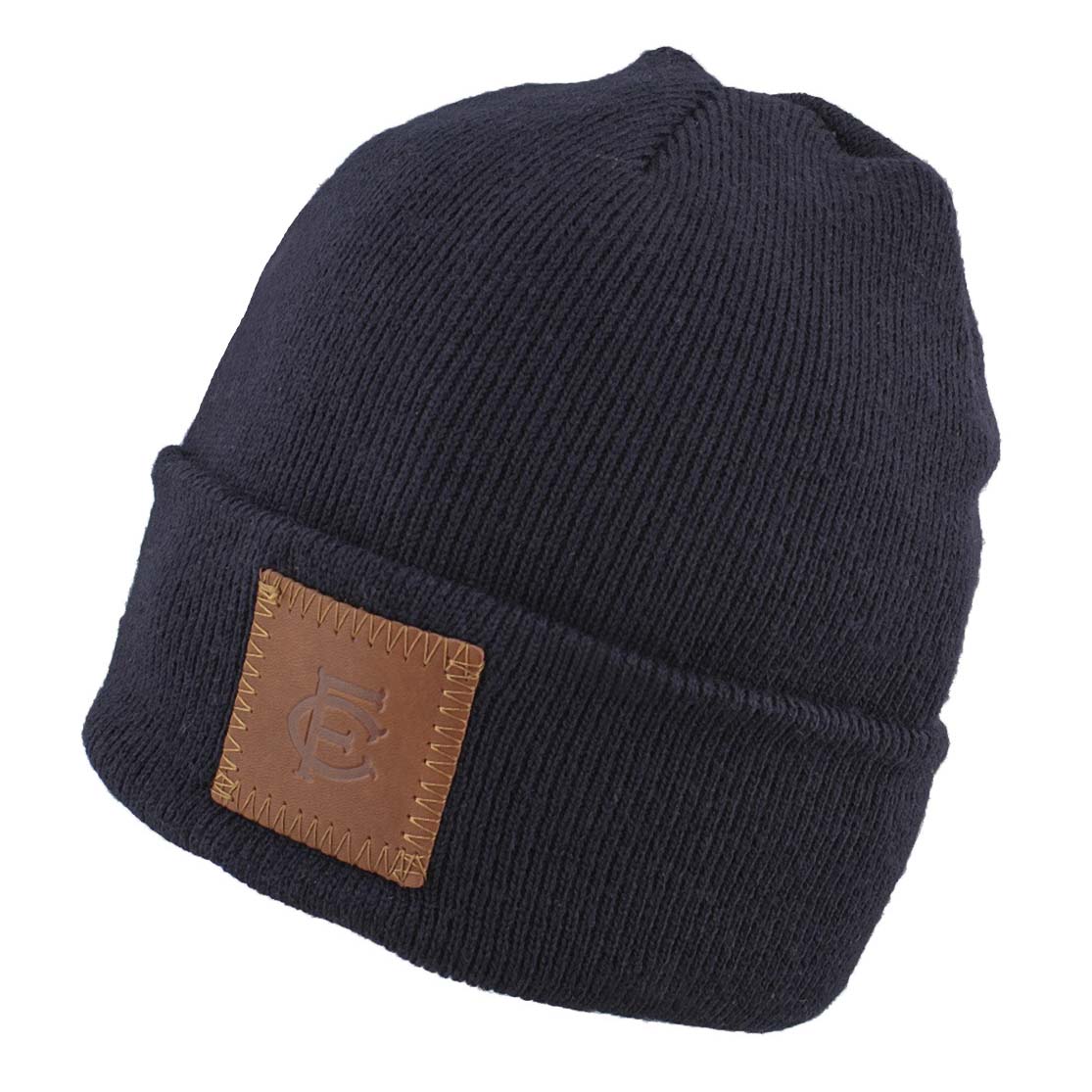 Navy Blue Knit Stocking Cap – FC Goods