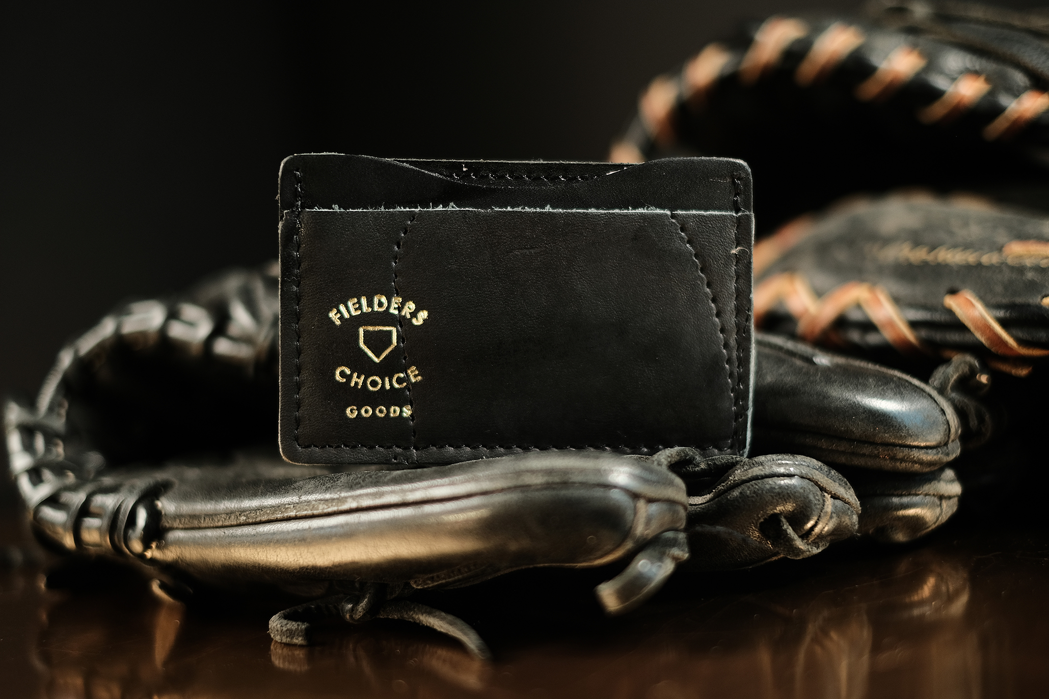 Baseball Glove Leather Billfold FC Goods The Classics Billfold