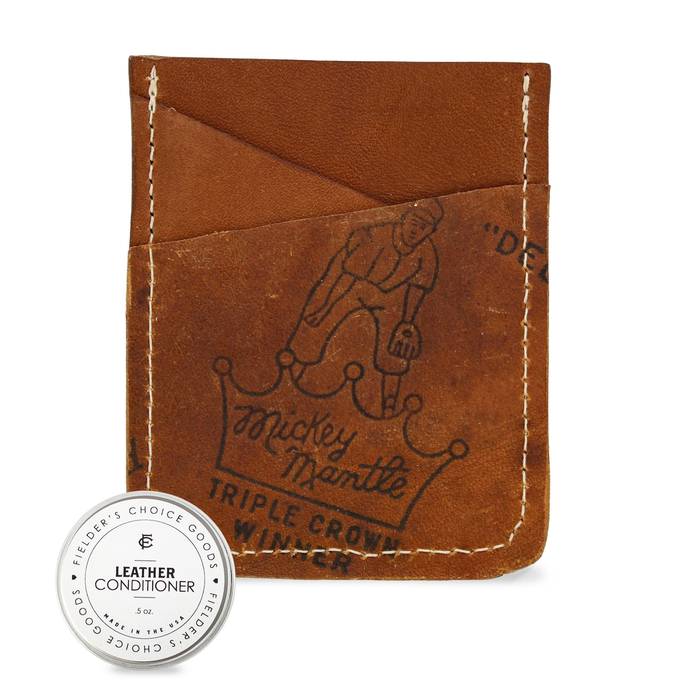 Mickey Mantle | Money Clip Card Case
