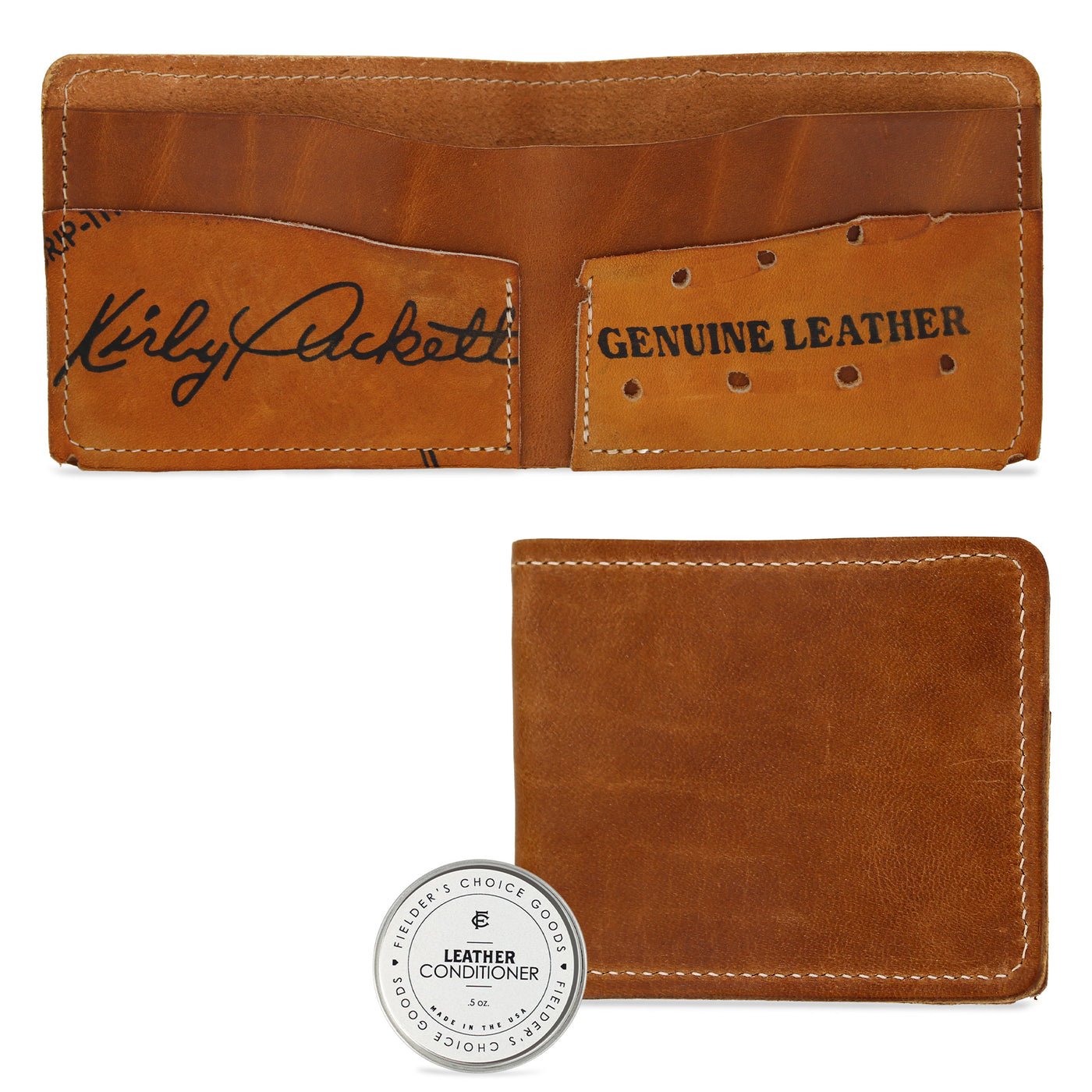 Kirby Puckett - Genuine Leather | Billfold