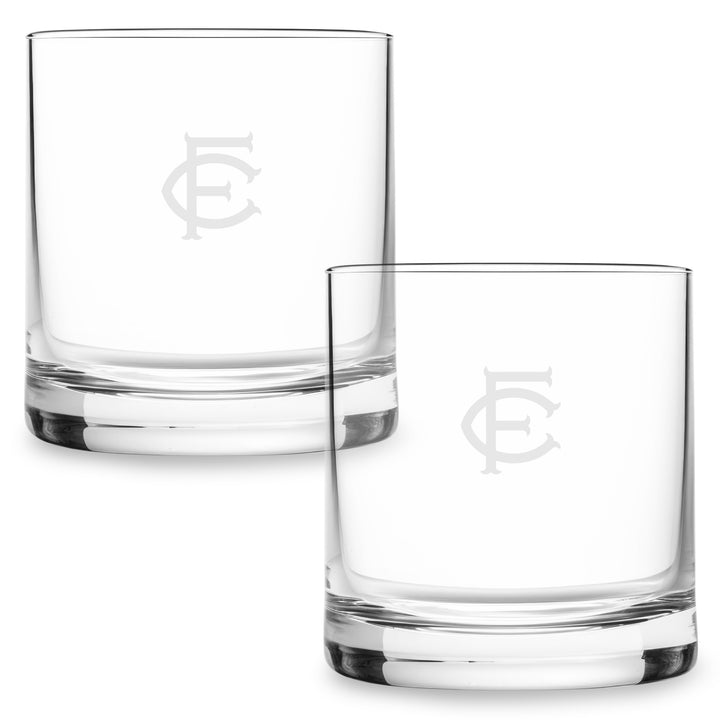 Low-Ball Whiskey Glass Set