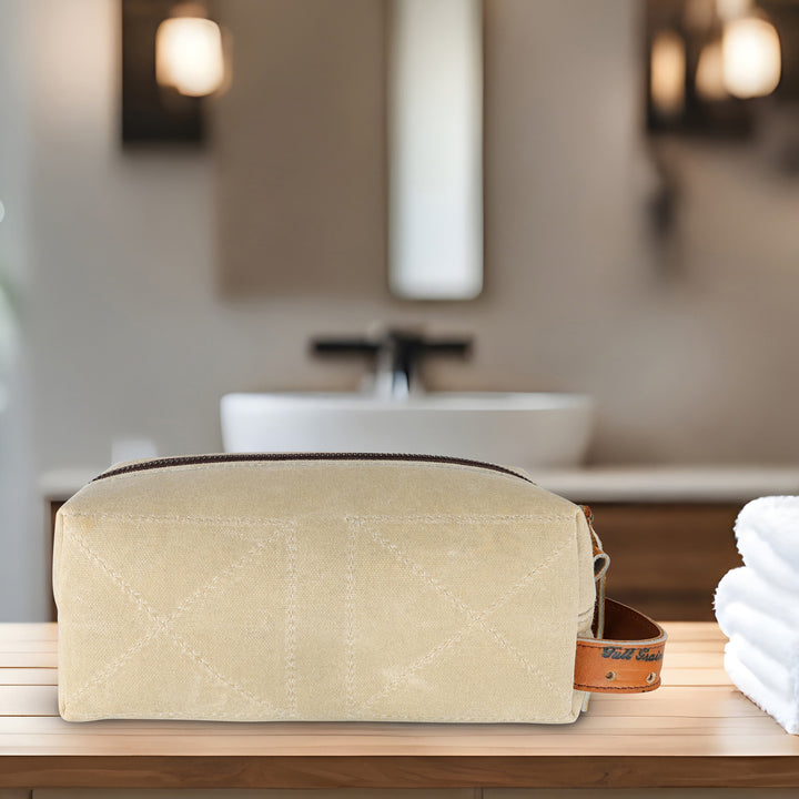 Antique White Toiletry Bag