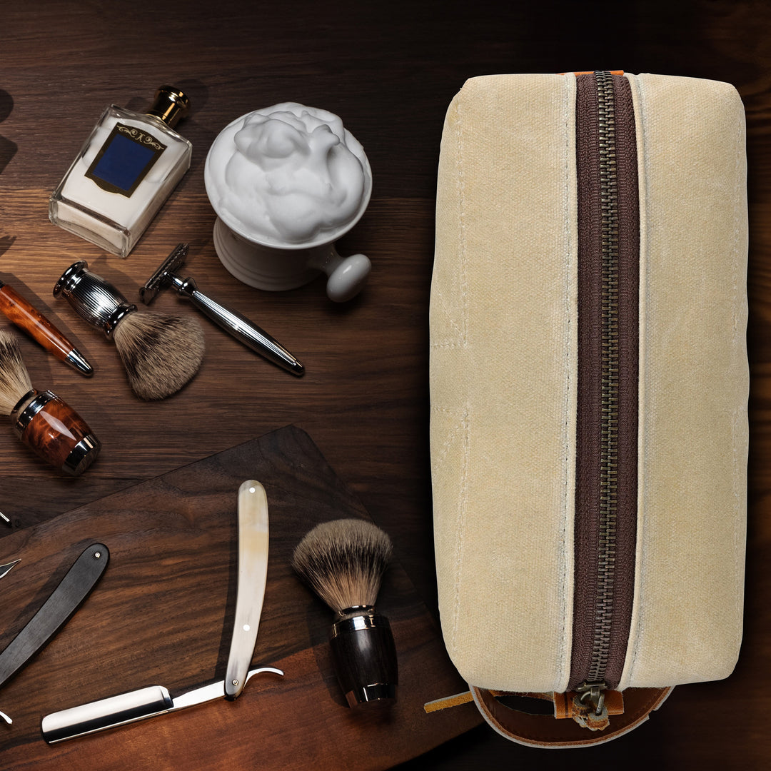 Antique White Toiletry Bag