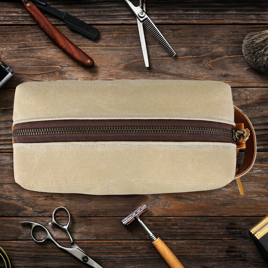 Antique White Toiletry Bag