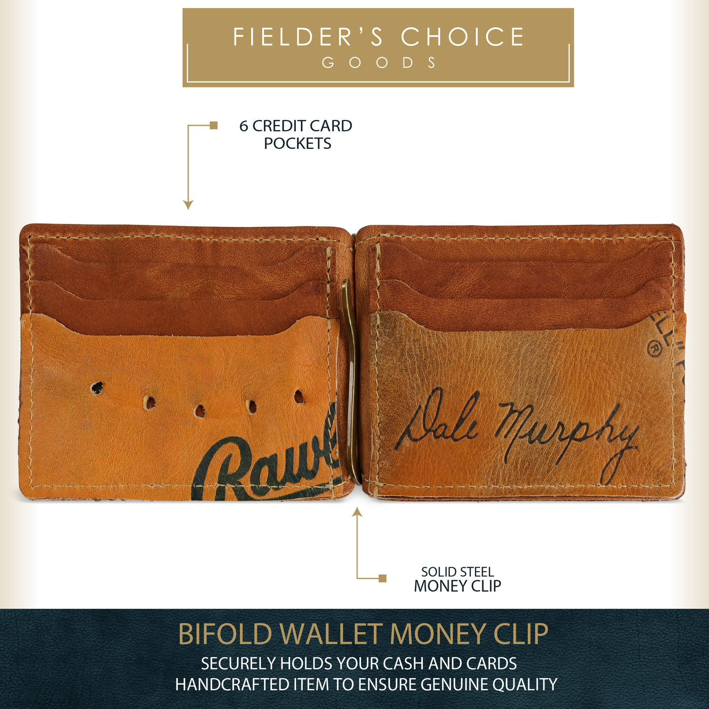 Bifold Wallet Money Clip