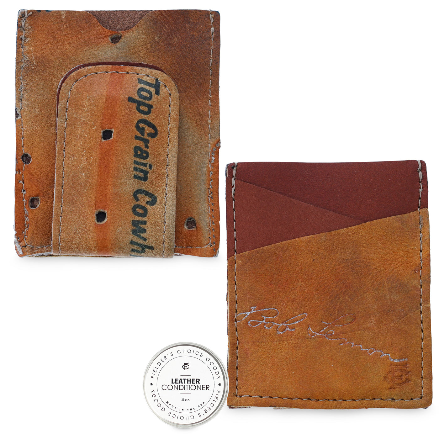 Bob Lemon | Money Clip Card Case