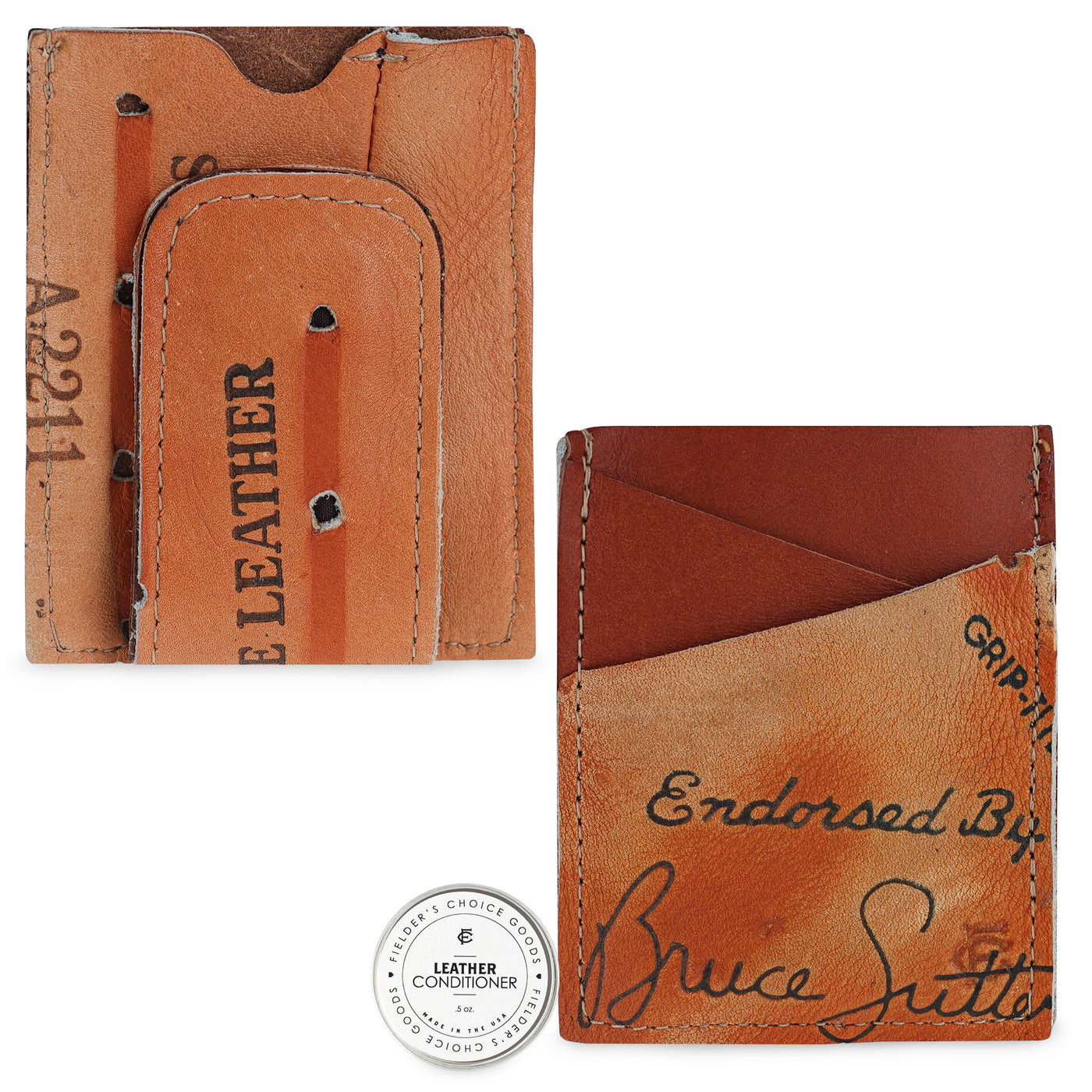 Bruce Sutter | Money Clip Card Case