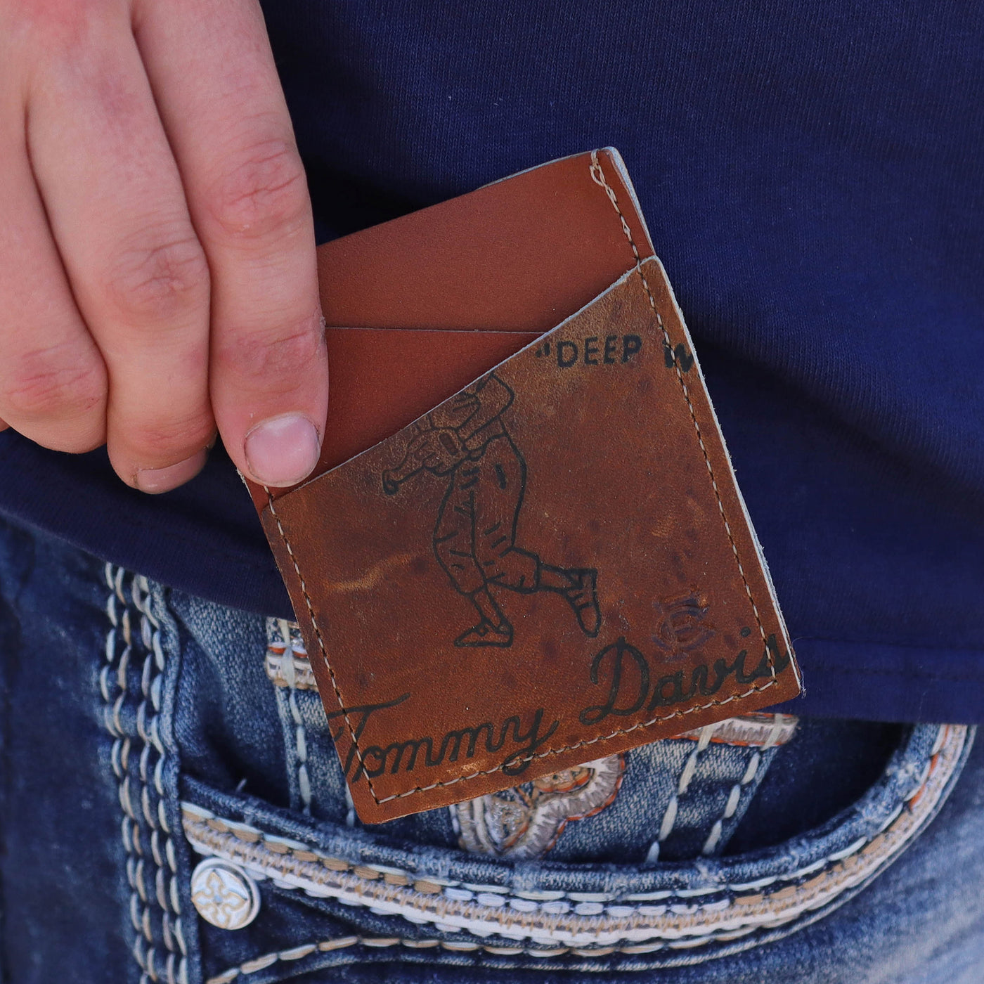 Tommy Davis | Money Clip Card Case