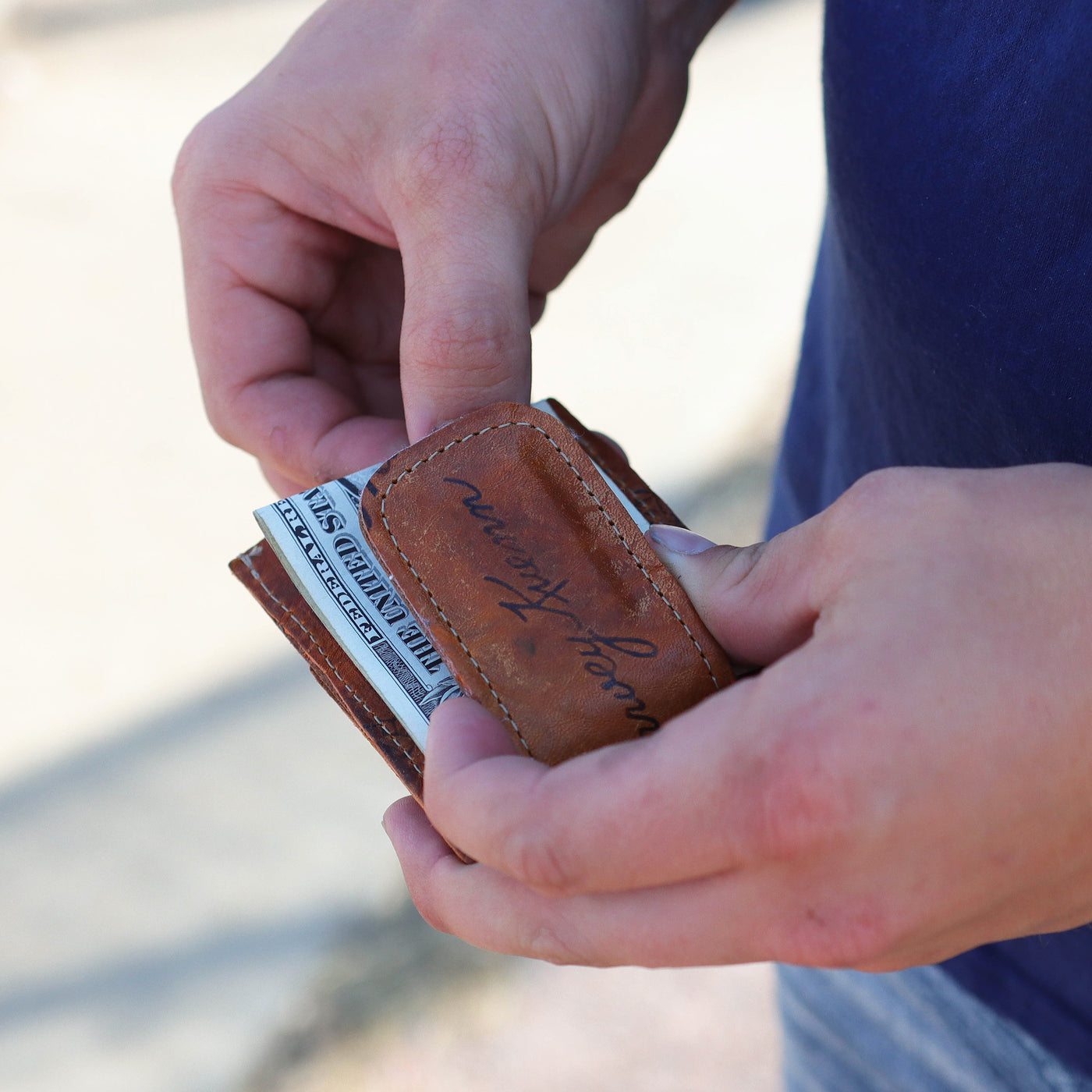 Harvey Kuenn | Money Clip Card Case