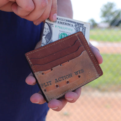 Split Action Card Case