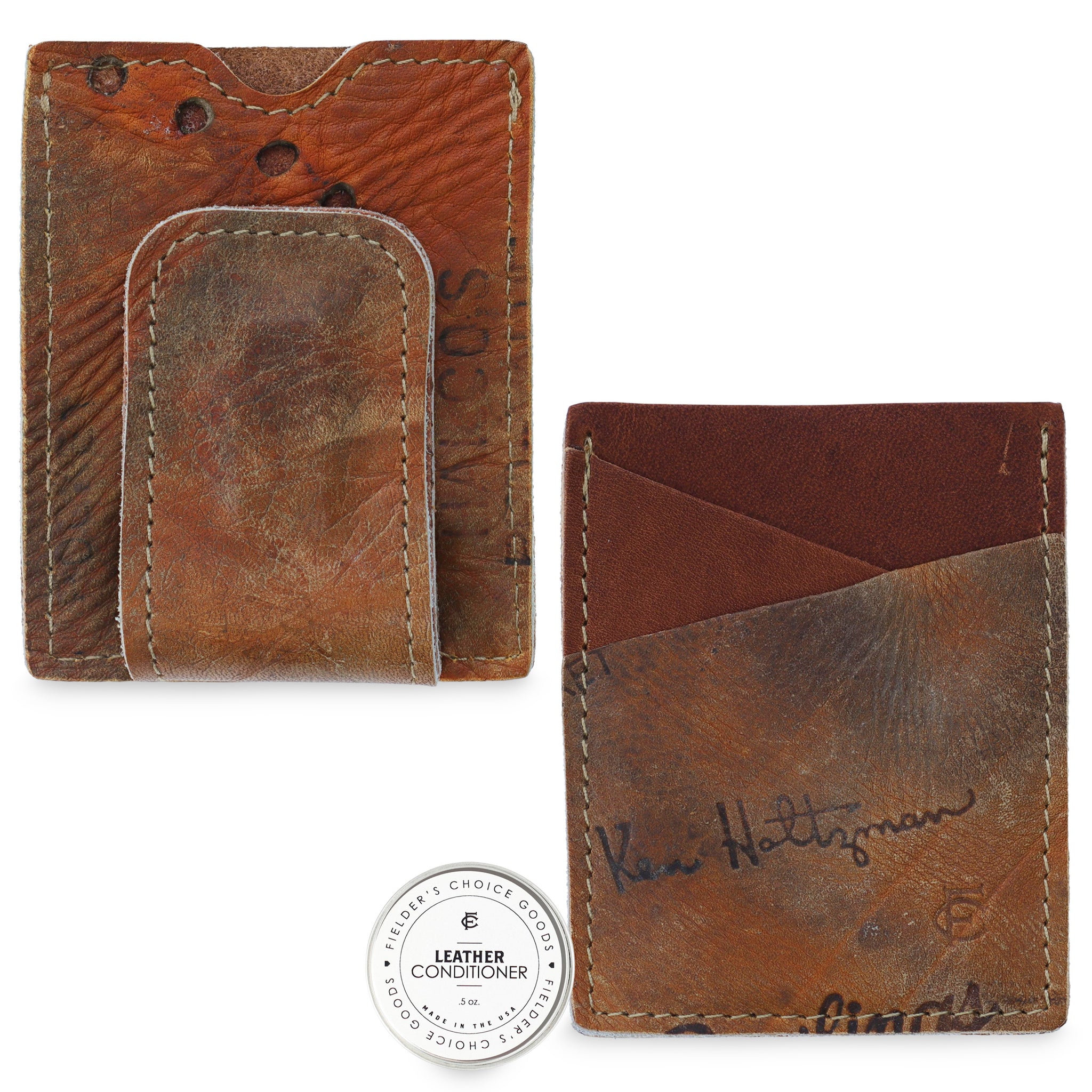 Ken Holtzman | Money Clip Card Case