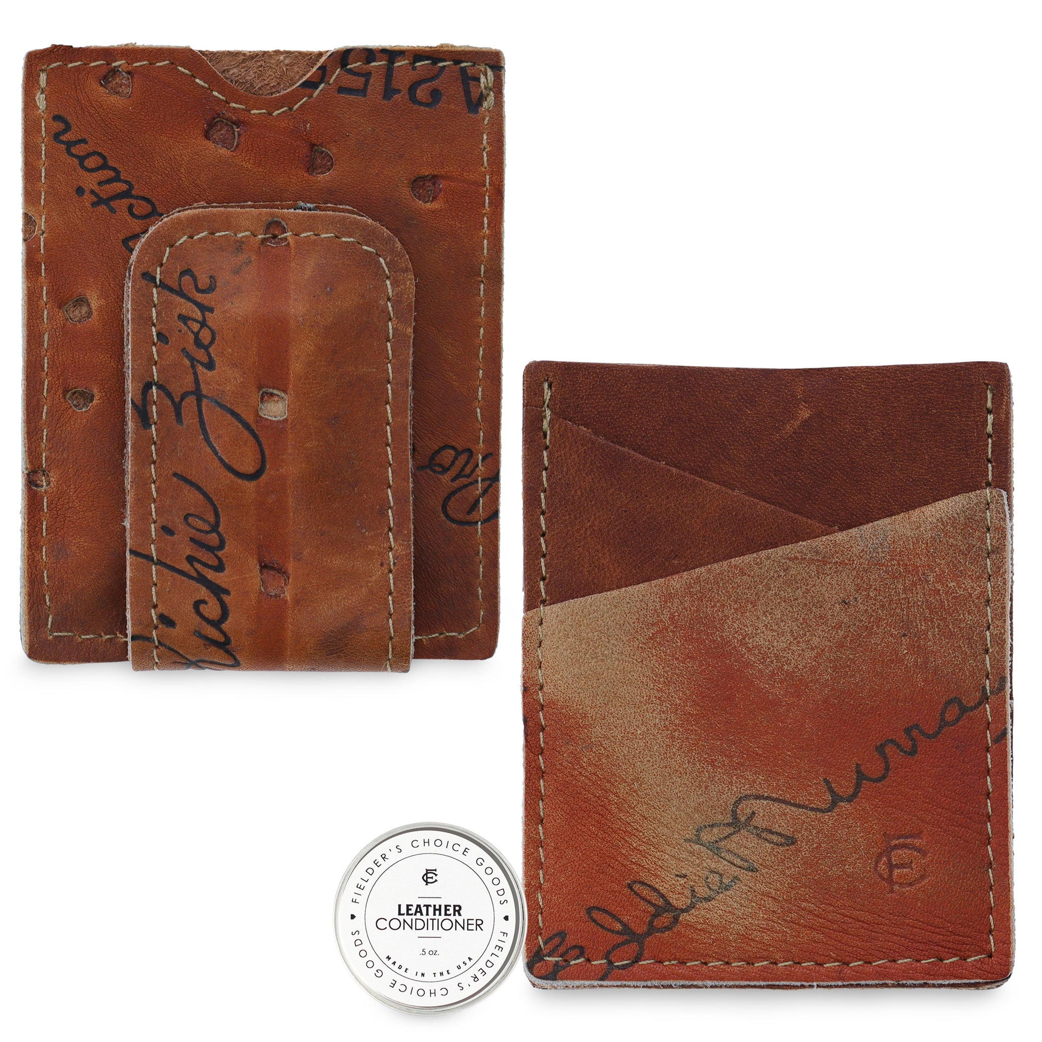 Eddie Murray & Richie Zisk | Money Clip Card Case