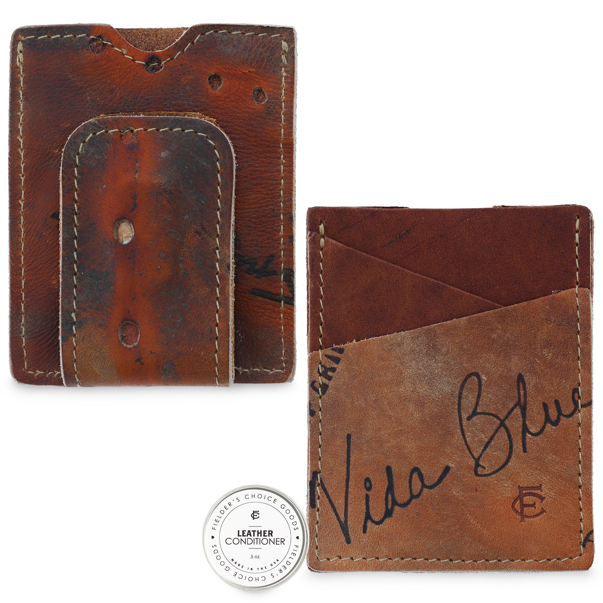 Vida Blue | Money Clip Card Case