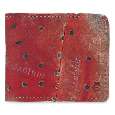 Red Rawhide Billfold