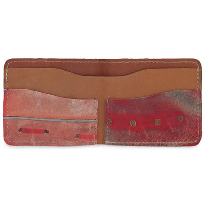 Red Rawhide Billfold