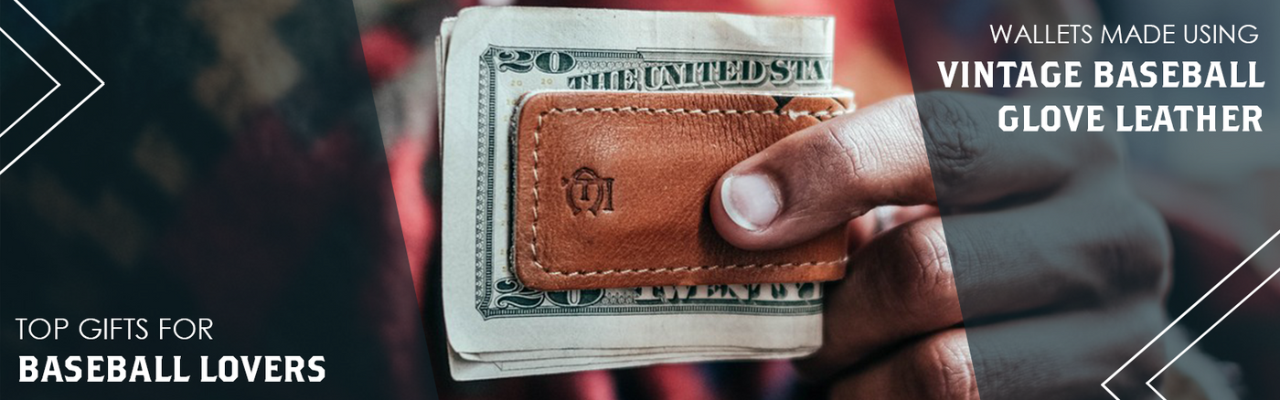 FC Goods Handcrafted Vintage Baseball Glove Wallets