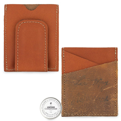 Lee May | Money Clip Card Case