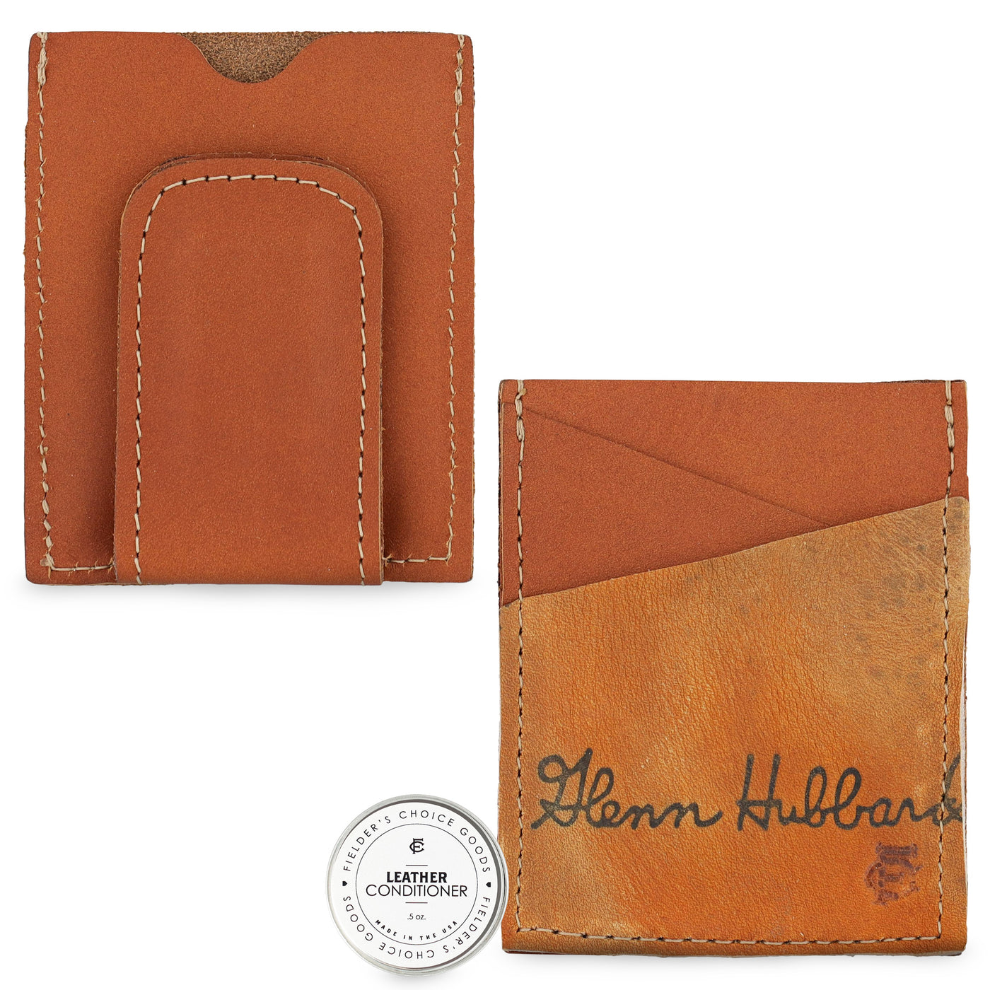 Glenn Hubbard | Money Clip Card Case