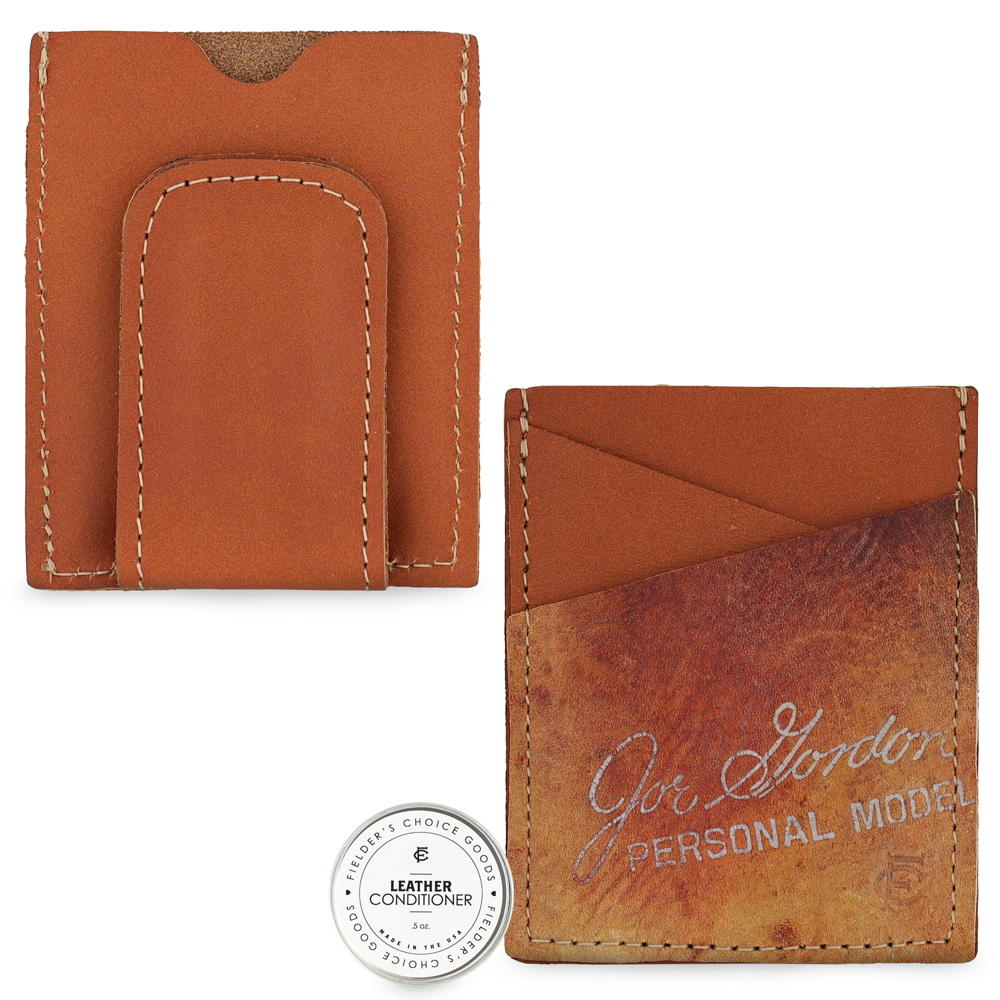 Joe Gordon | Money Clip Card Case