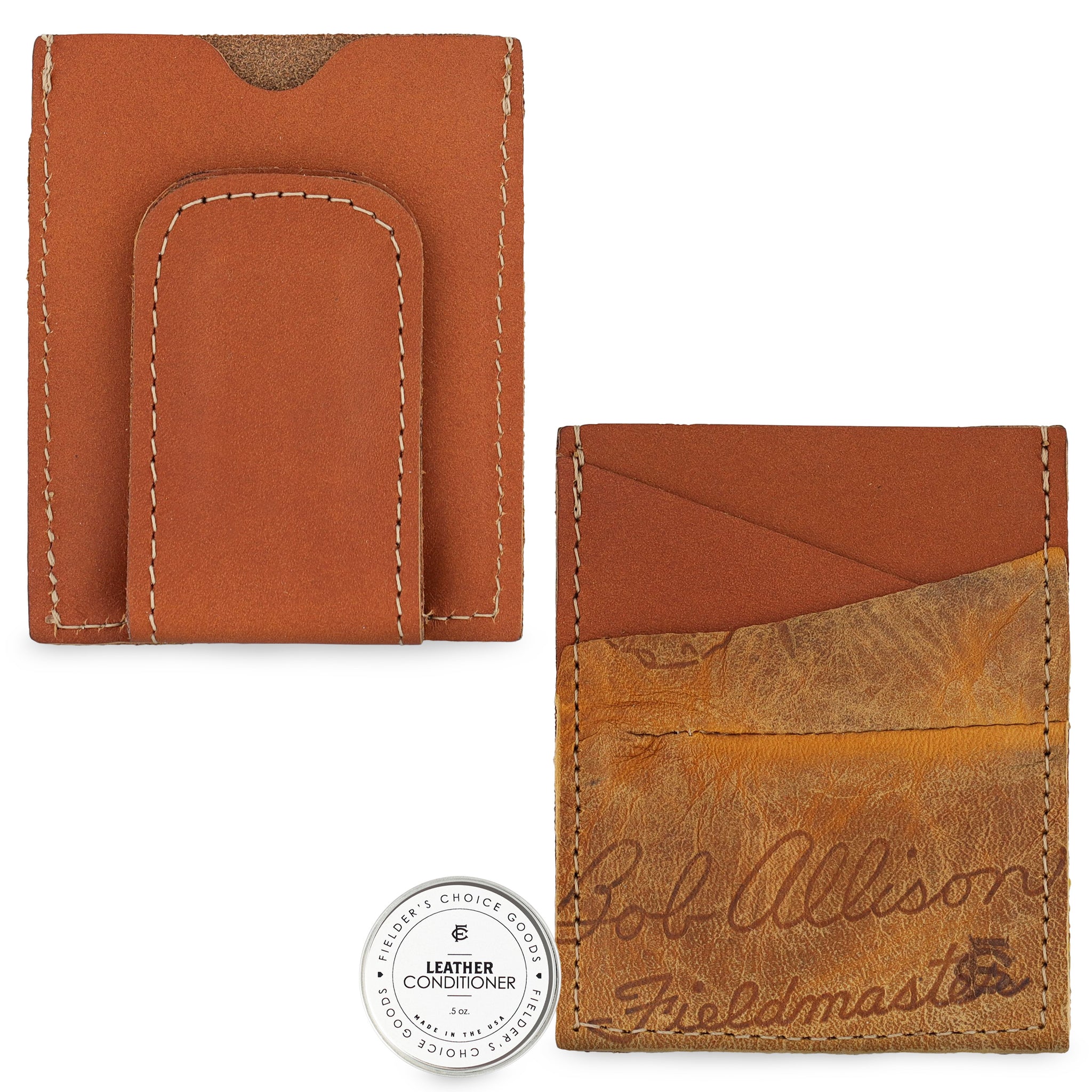 Bob Allison | Money Clip Card Case