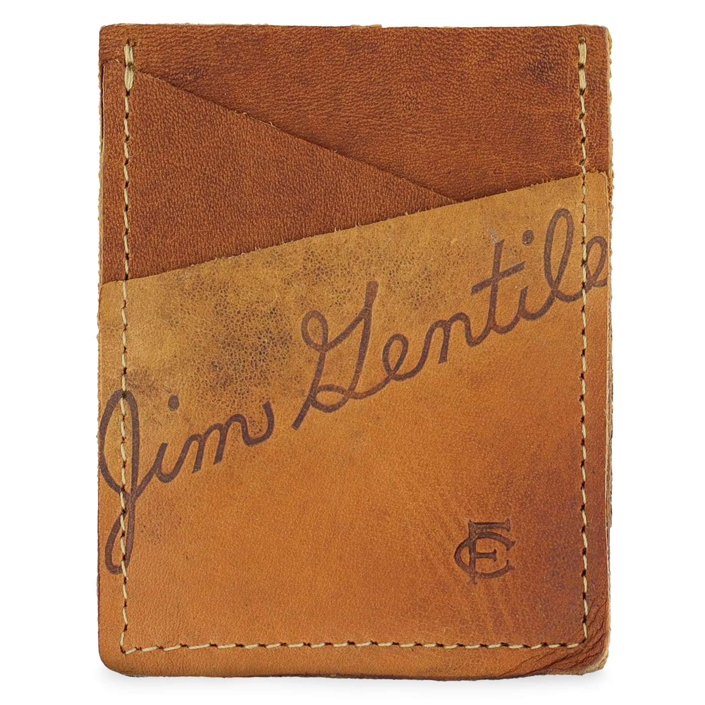 Jim Gentile | Money Clip Card Case