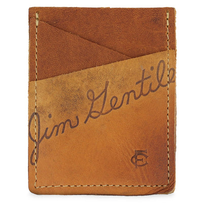 Jim Gentile | Money Clip Card Case
