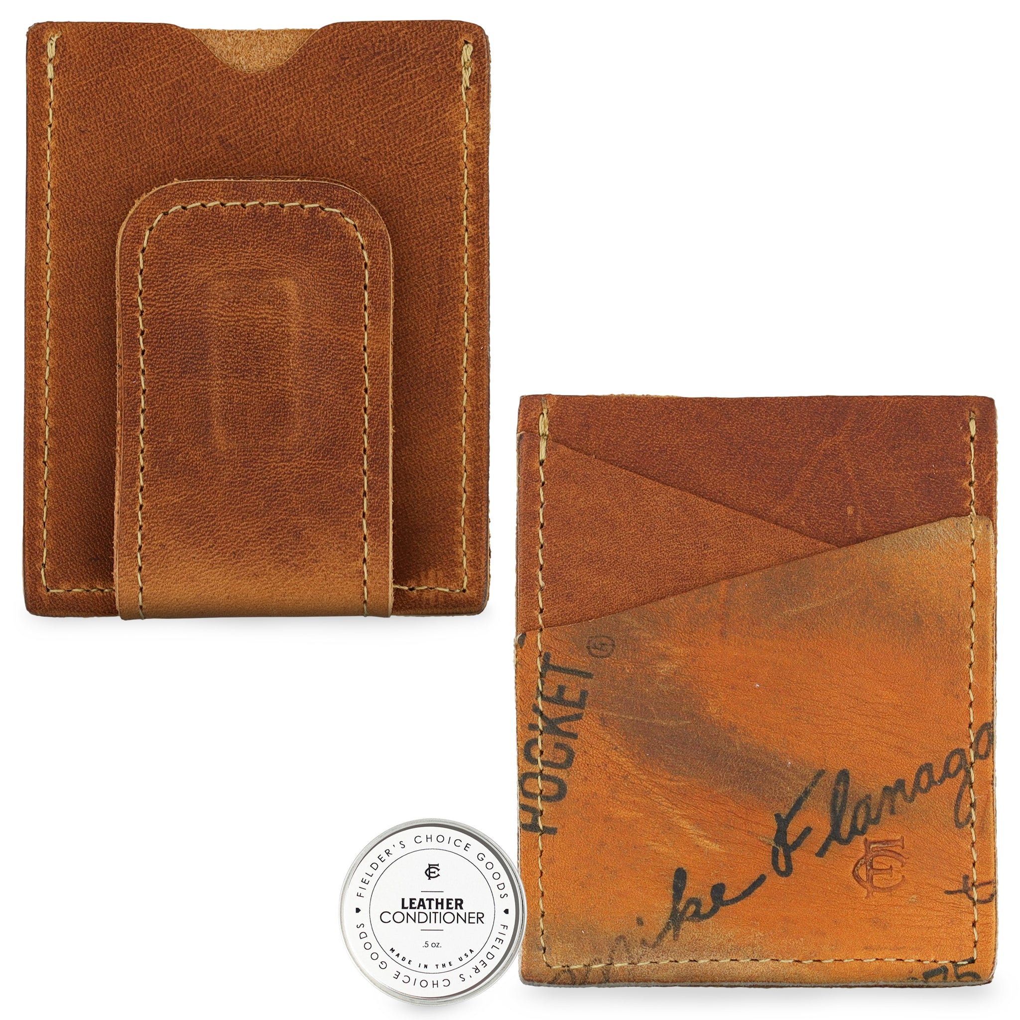 Mike Flanagan | Money Clip Card Case