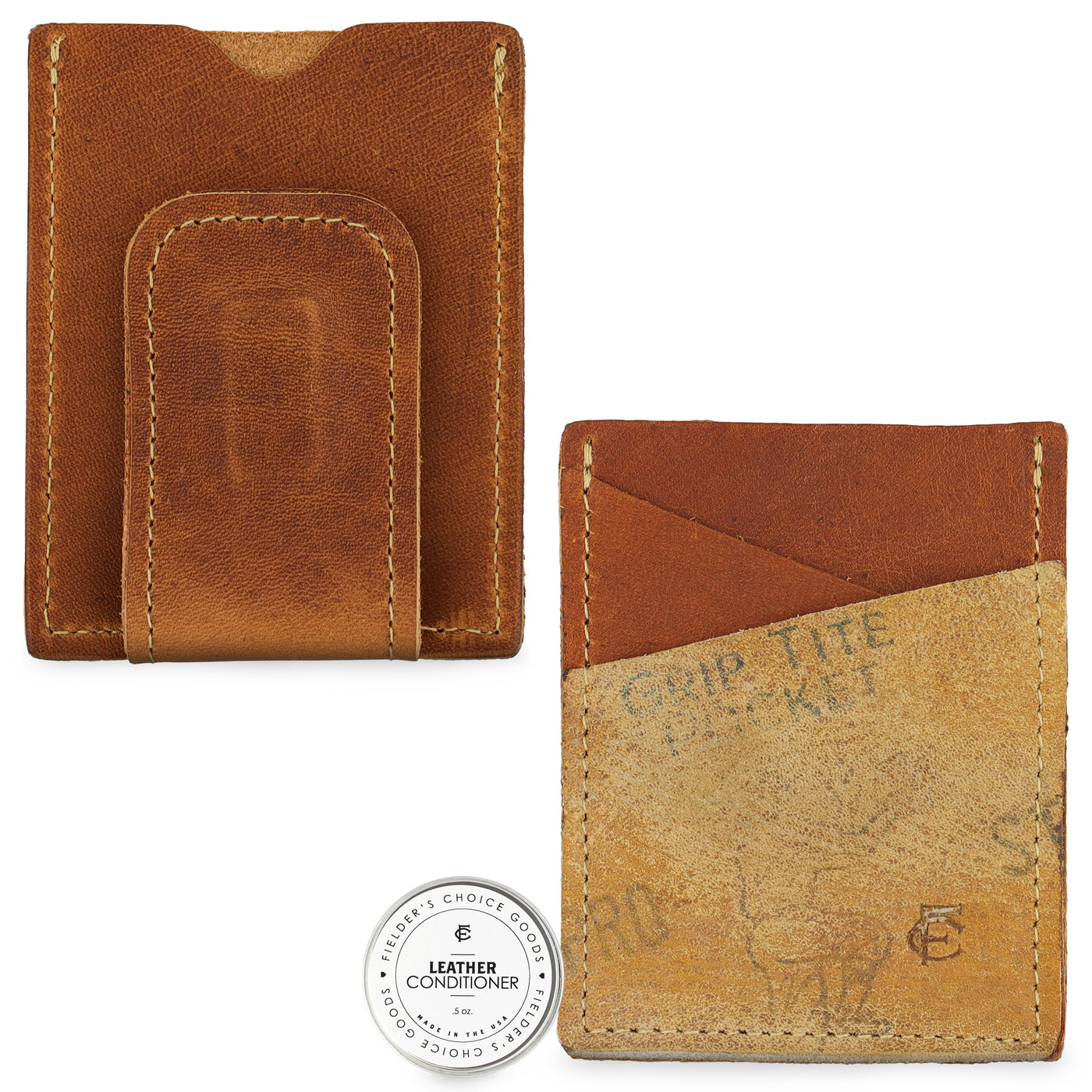 The Knuckleball | Money Clip Card Case