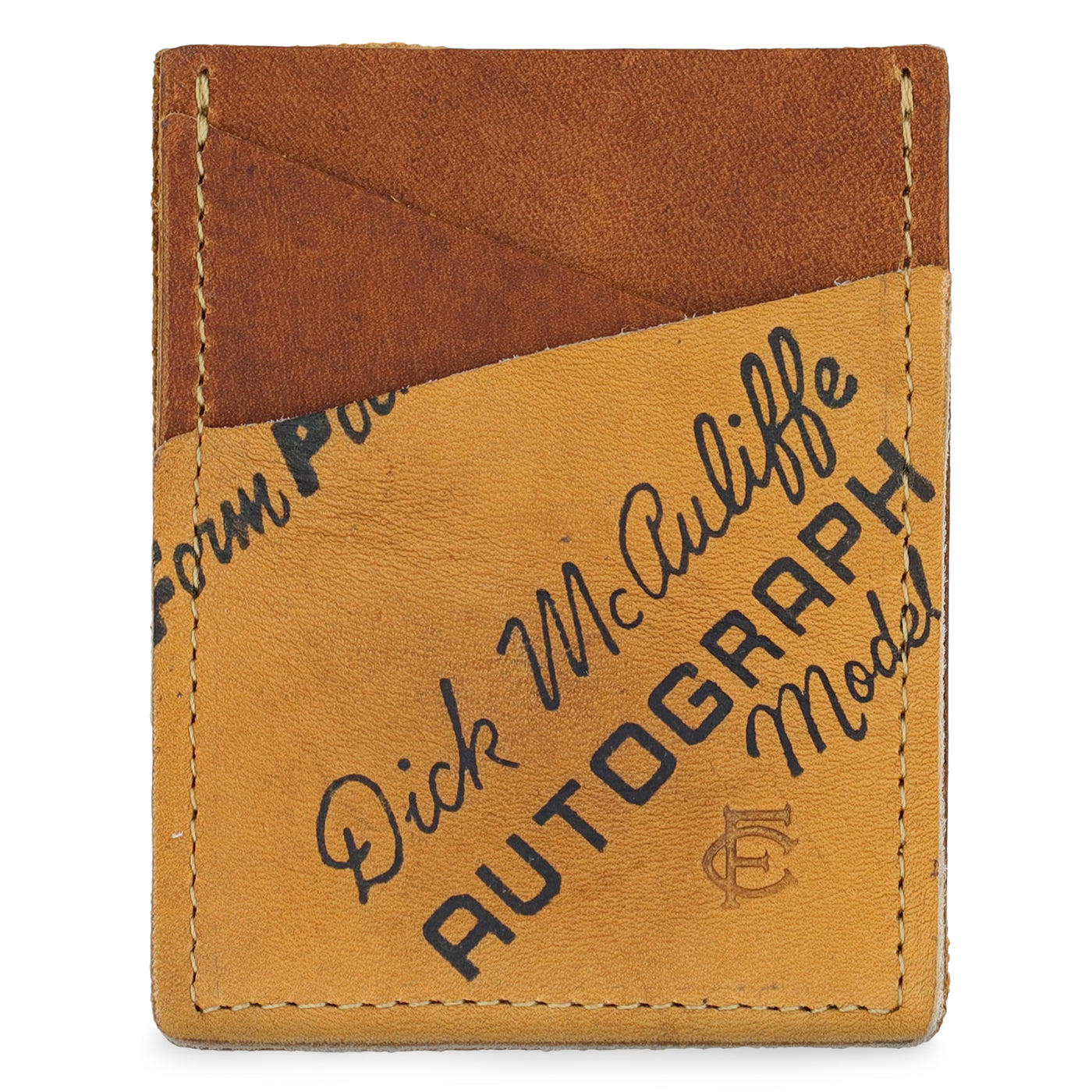 Dick McAuliffe | Money Clip Card Case