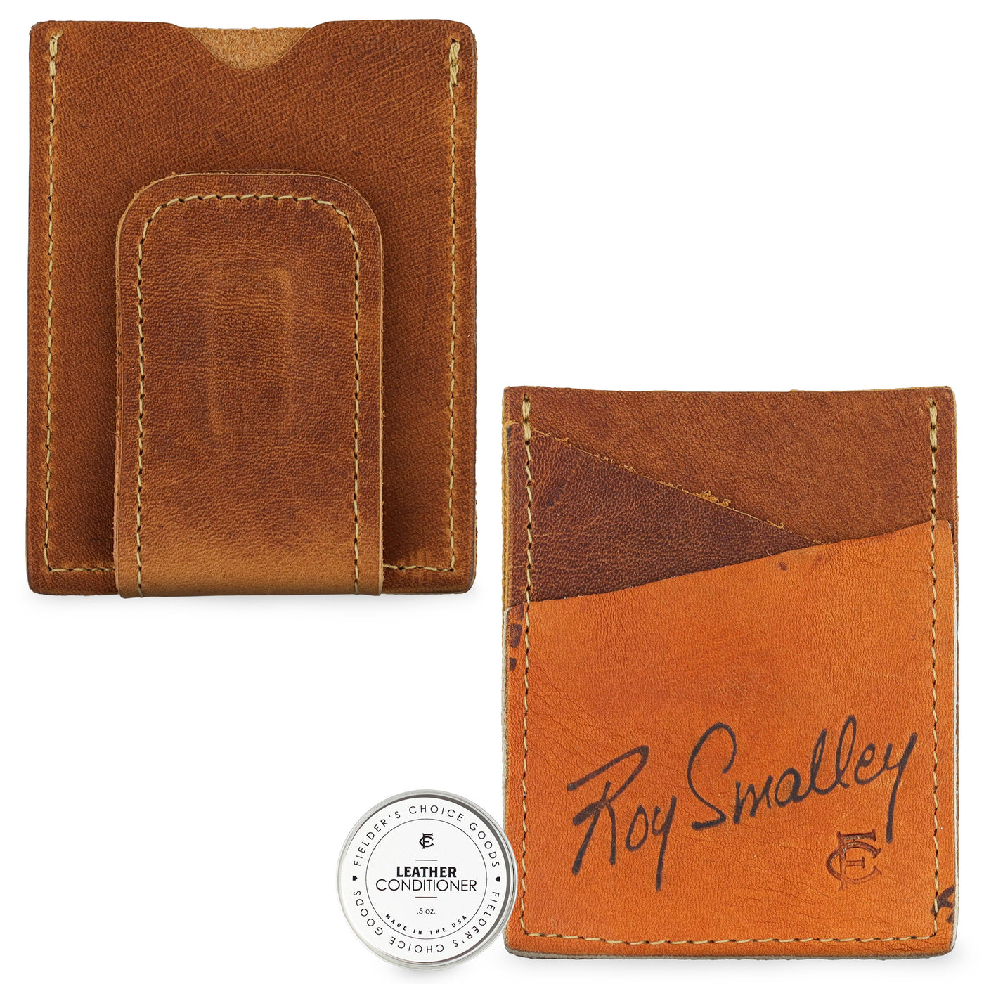 Roy Smalley | Money Clip Card Case