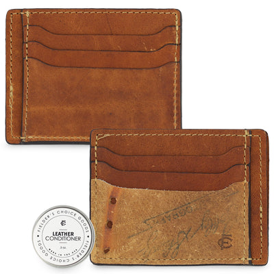 Bobby Shantz | Card Case XL- One Side Vintage Leather