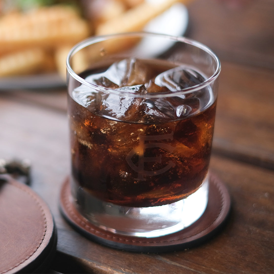 Low-Ball Whiskey Glass Set