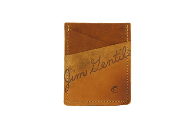 Jim Gentile | Money Clip Card Case