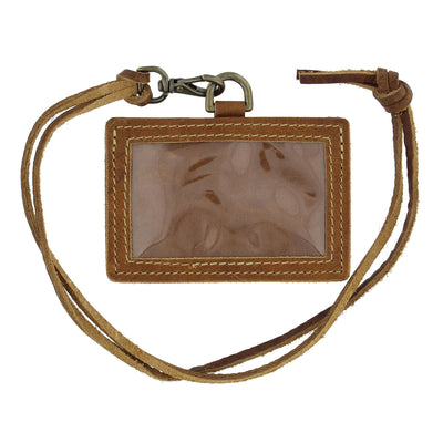 Jim "Catfish" Hunter | Horizontal ID Badge with Lanyard