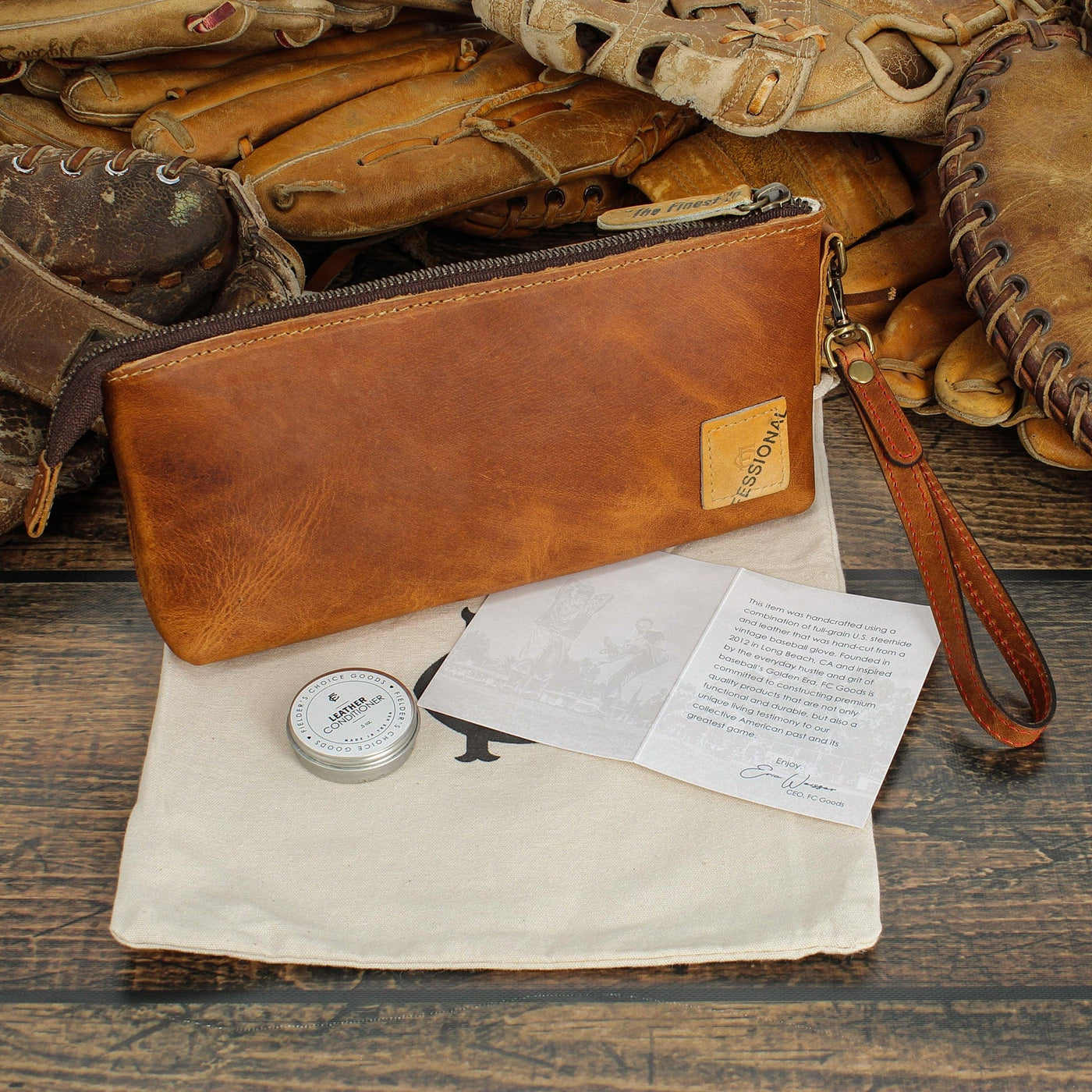 Leather Utility Bag – FC Goods - Main Image