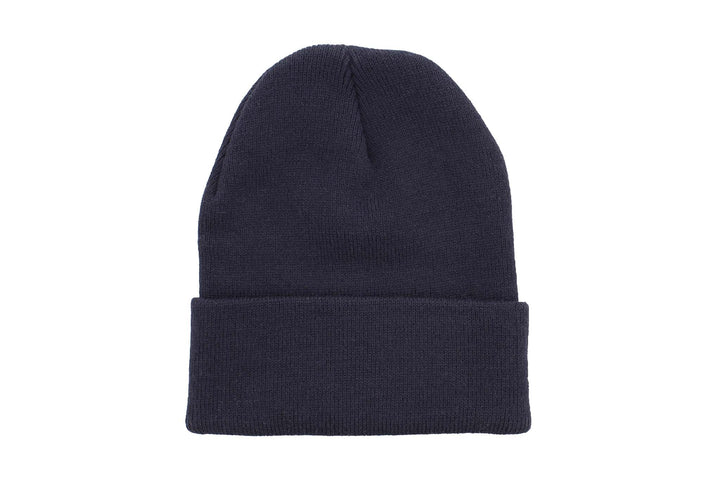 Navy Blue Knit Stocking Cap